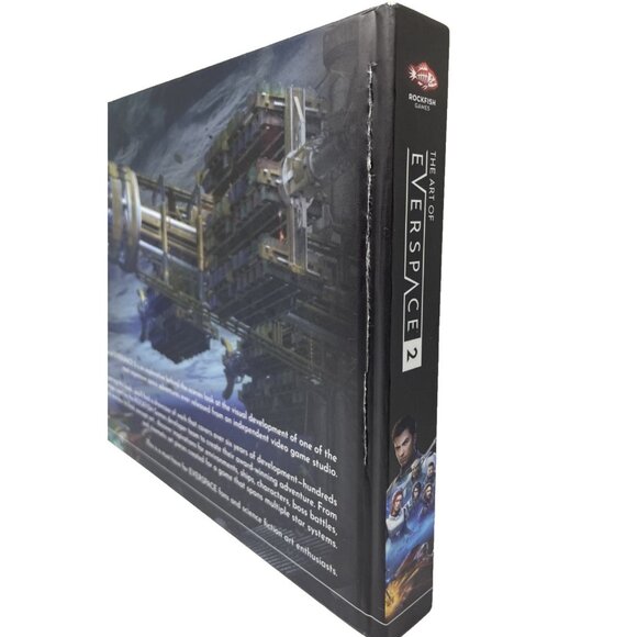 The Art of Everspace 2 Hardcover Art Book Rock Fish Games Space - Picture 3 of 3